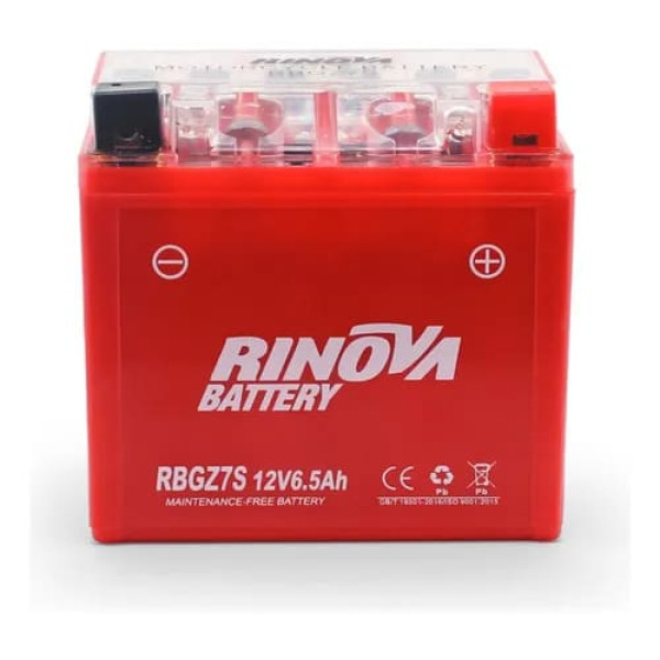 Bateria Rinova RBGZ7S 12V 6.5Ah 