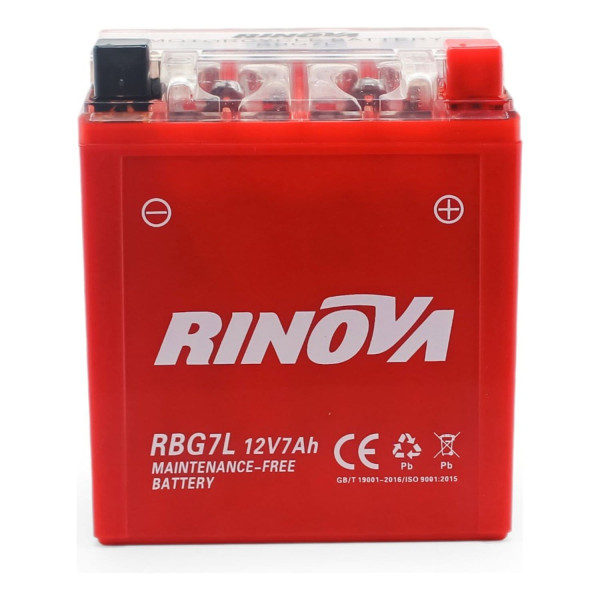 Bateria Rinova RBG7A 12V 7Ah 