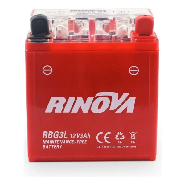 Bateria Rinova RBG3L 12V 3Ah 